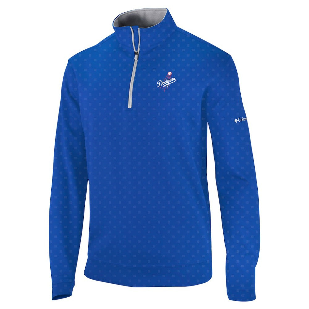 Los Angeles Dodgers Wickham Hills Omni-Wick Quarter-Zip Jacket Royal | Columbia