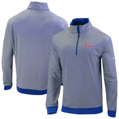 Philadelphia Phillies Omni-Wick Even Lie Quarter-Zip Pullover Top Royal | Columbia