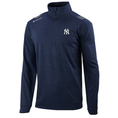 New York Yankees Oakland Downs Omni-Wick Quarter-Zip Top Navy | Columbia