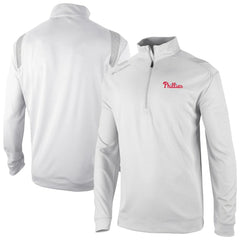 Philadelphia Phillies Oakland Downs Omni-Wick Quarter-Zip Top White | Columbia