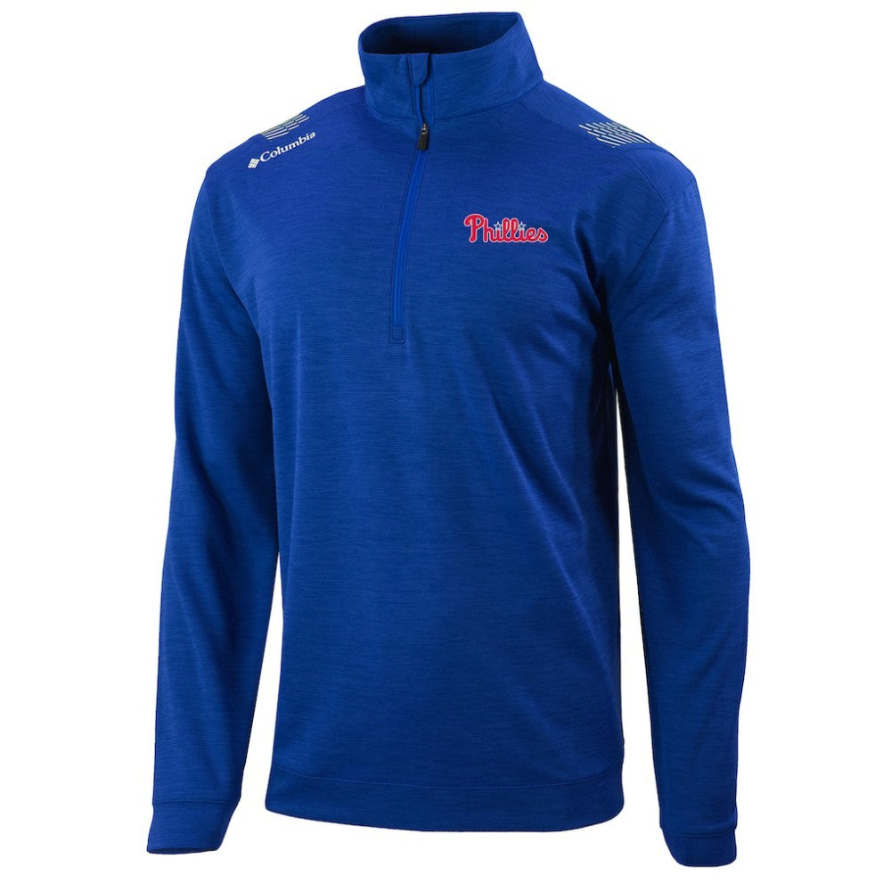 Philadelphia Phillies Oakland Downs Omni-Wick Quarter-Zip Top Royal | Columbia