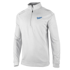 Los Angeles Dodgers Oakland Downs Omni-Wick Quarter-Zip Top White | Columbia