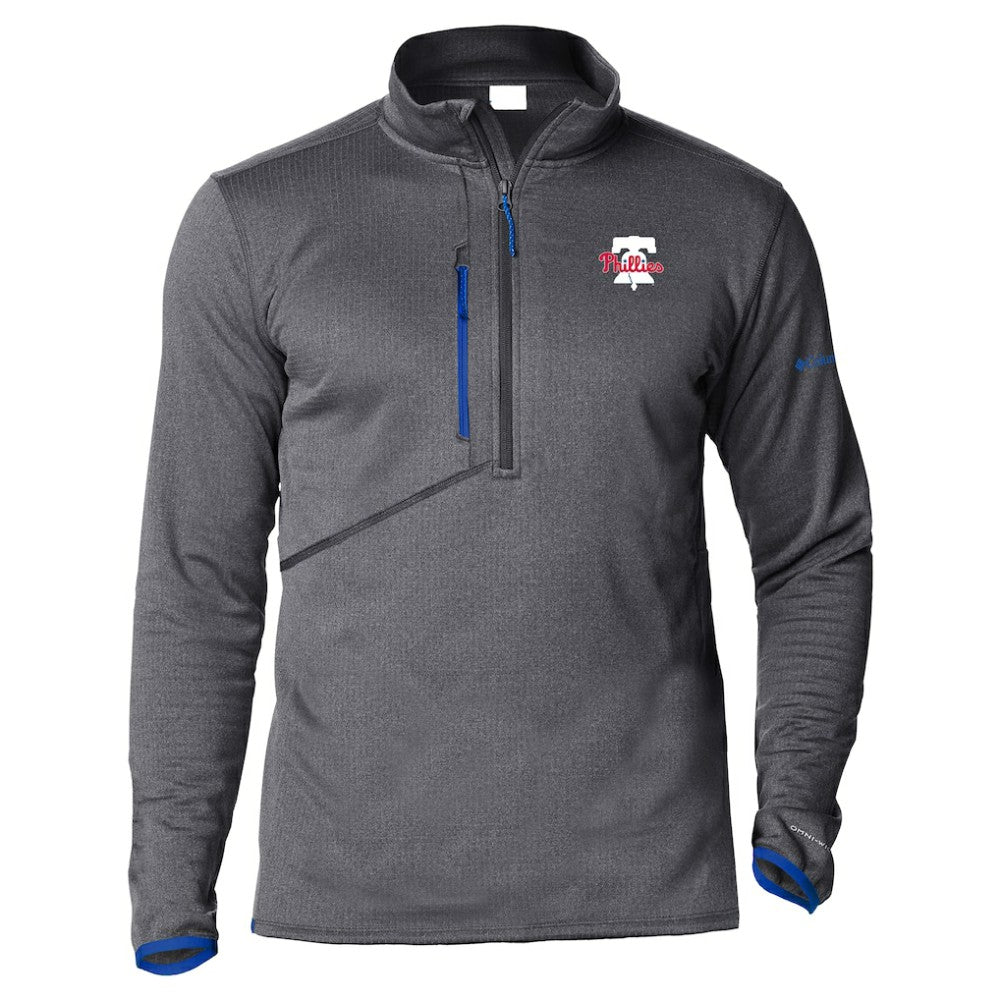 Philadelphia Phillies Park View Omni-Wick Half-Zip Top Royal | Columbia