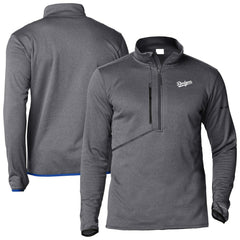Los Angeles Dodgers Park View Omni-Wick Half-Zip Top Black | Columbia