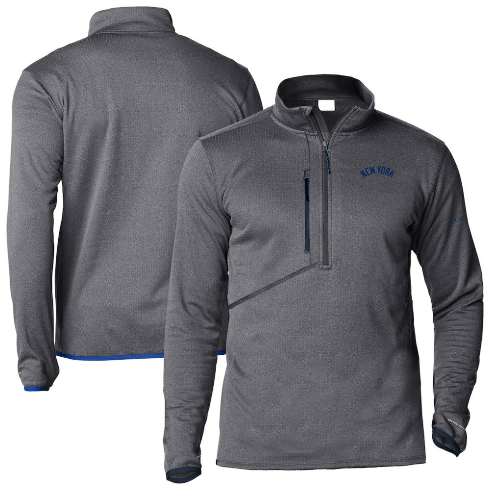 New York Yankees Park View Omni-Wick Half-Zip Top Navy | Columbia