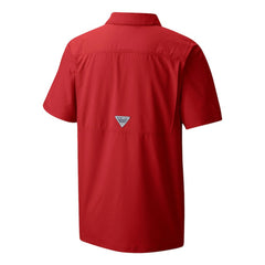Philadelphia Phillies Slack Tide Omni-Wick Button-Up Camp Shirt Red | Columbia