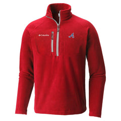 Atlanta Braves Fast Trek III Half-Zip Fleece Pullover Red | Columbia