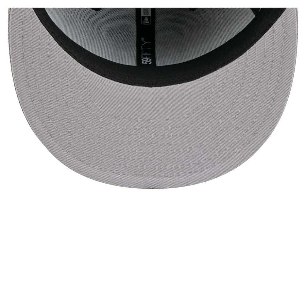 New York Yankees Retro Pattern 59FIFTY Fitted Hat Navy/Gray | New Era