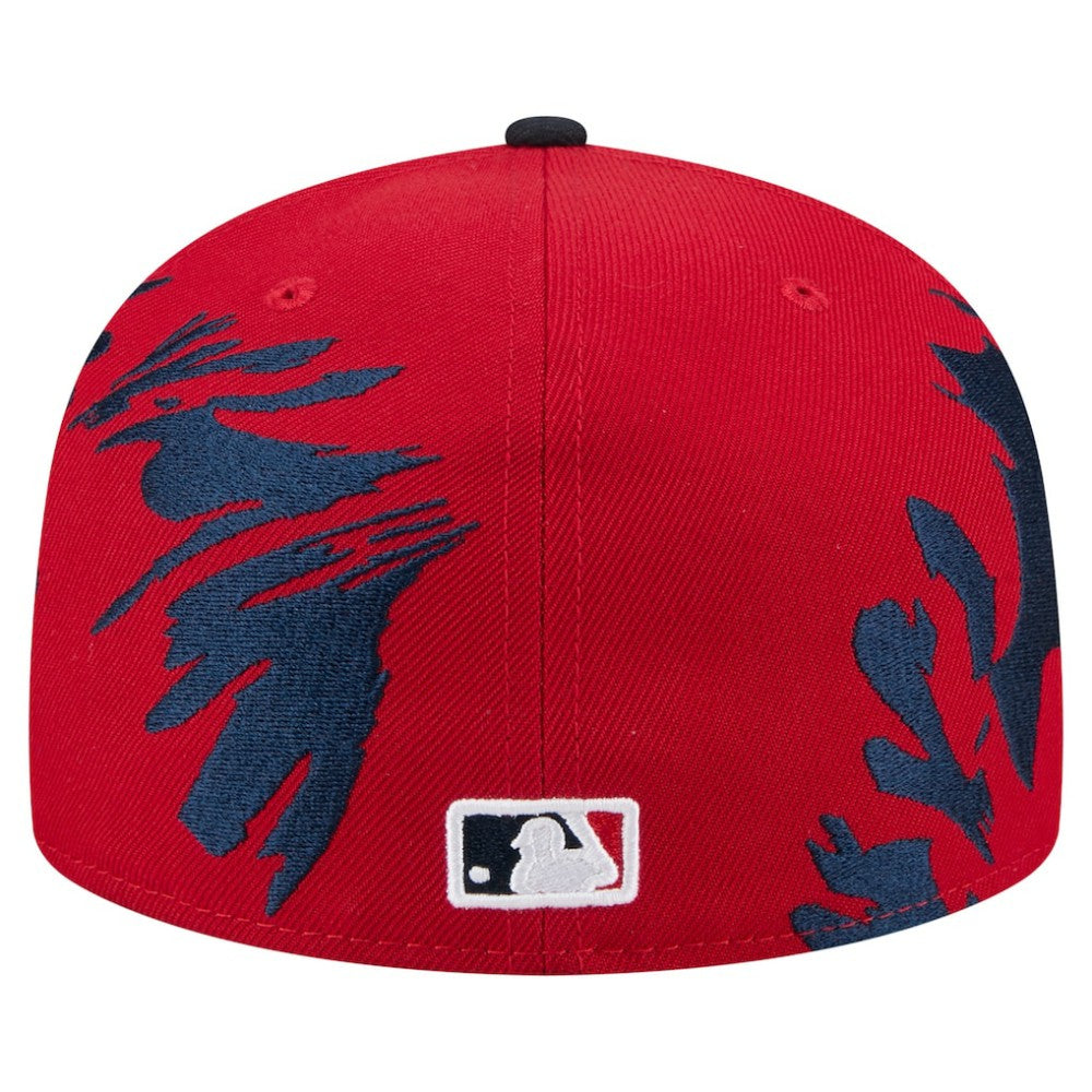 St. Louis Cardinals Retro Pattern 59FIFTY Fitted Hat Red/Navy | New Era
