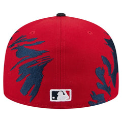 St. Louis Cardinals Retro Pattern 59FIFTY Fitted Hat Red/Navy | New Era