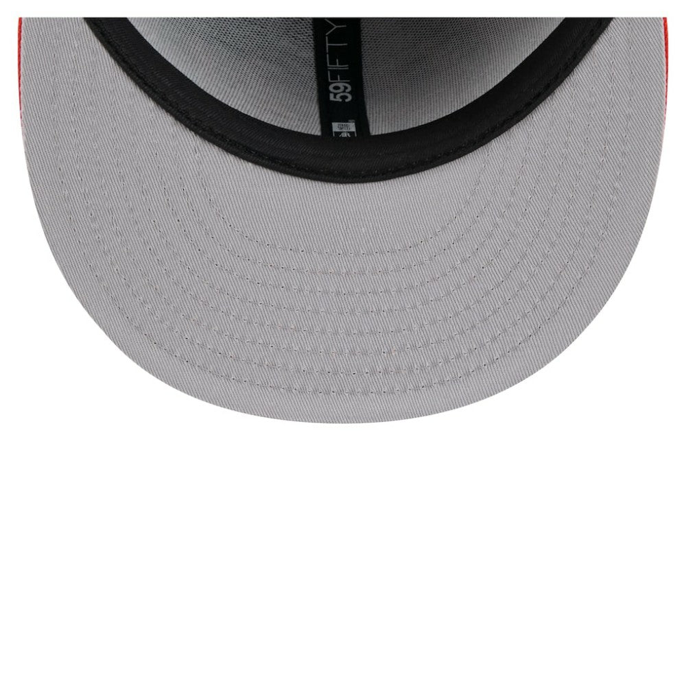 Houston Astros Retro Pattern 59FIFTY Fitted Hat Navy/Orange | New Era
