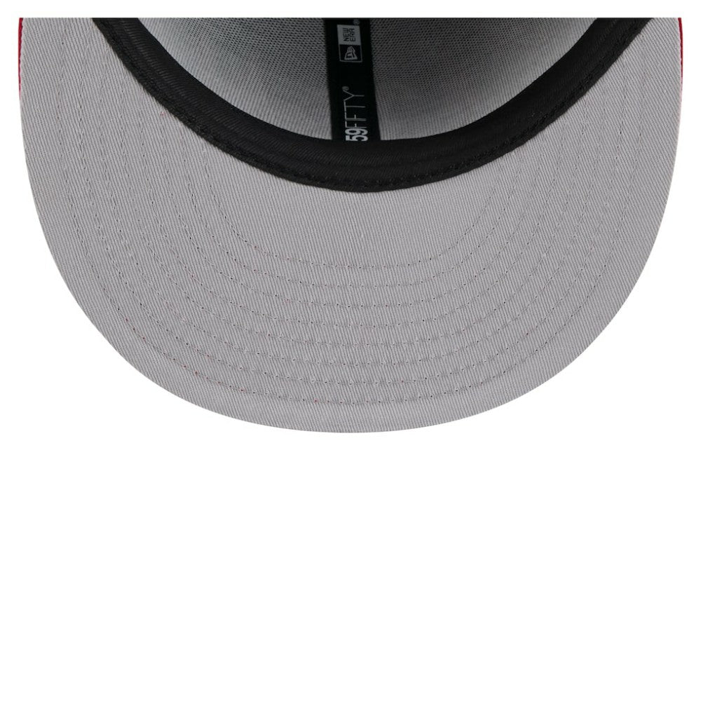 Boston Red Sox Retro Pattern 59FIFTY Fitted Hat Navy/Red | New Era