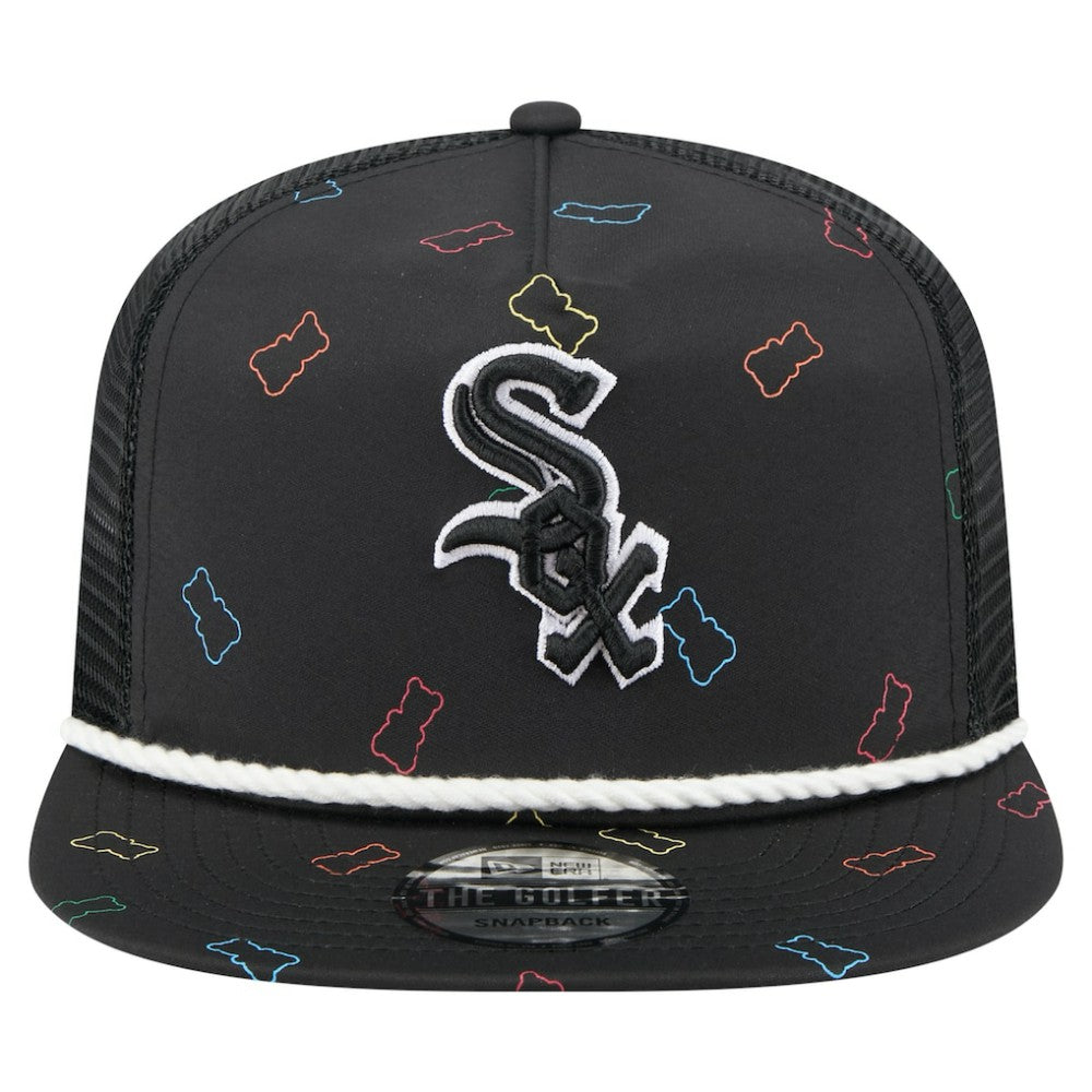 Chicago White Sox Gummy Golfer Trucker Snapback Hat Black | New Era
