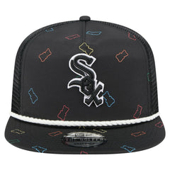 Chicago White Sox Gummy Golfer Trucker Snapback Hat Black | New Era