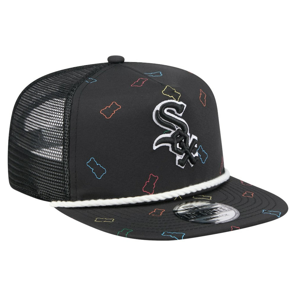 Chicago White Sox Gummy Golfer Trucker Snapback Hat Black | New Era