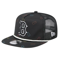 Boston Red Sox Gummy Golfer Trucker Adjustable Hat Black | New Era