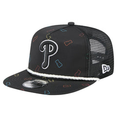 Philadelphia Phillies Gummy Golfer Trucker Adjustable Hat Black | New Era