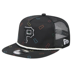 Pittsburgh Pirates Gummy Golfer Trucker Snapback Hat Black | New Era