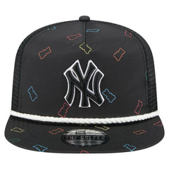 New York Yankees Gummy Golfer Trucker Adjustable Hat Black | New Era