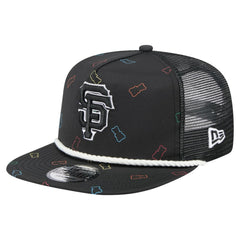 San Francisco Giants Gummy Golfer Trucker Adjustable Hat Black | New Era