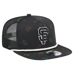 San Francisco Giants Gummy Golfer Trucker Adjustable Hat Black | New Era