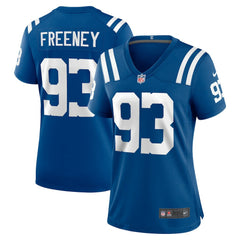 Dwight Freeney Indianapolis Colts Women's Team Retired Player Game Jersey - Royal
