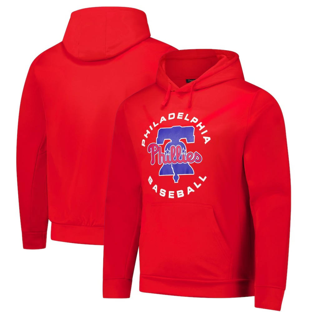 Philadelphia Phillies Dunbrooke Champion Pullover Hoodie Red