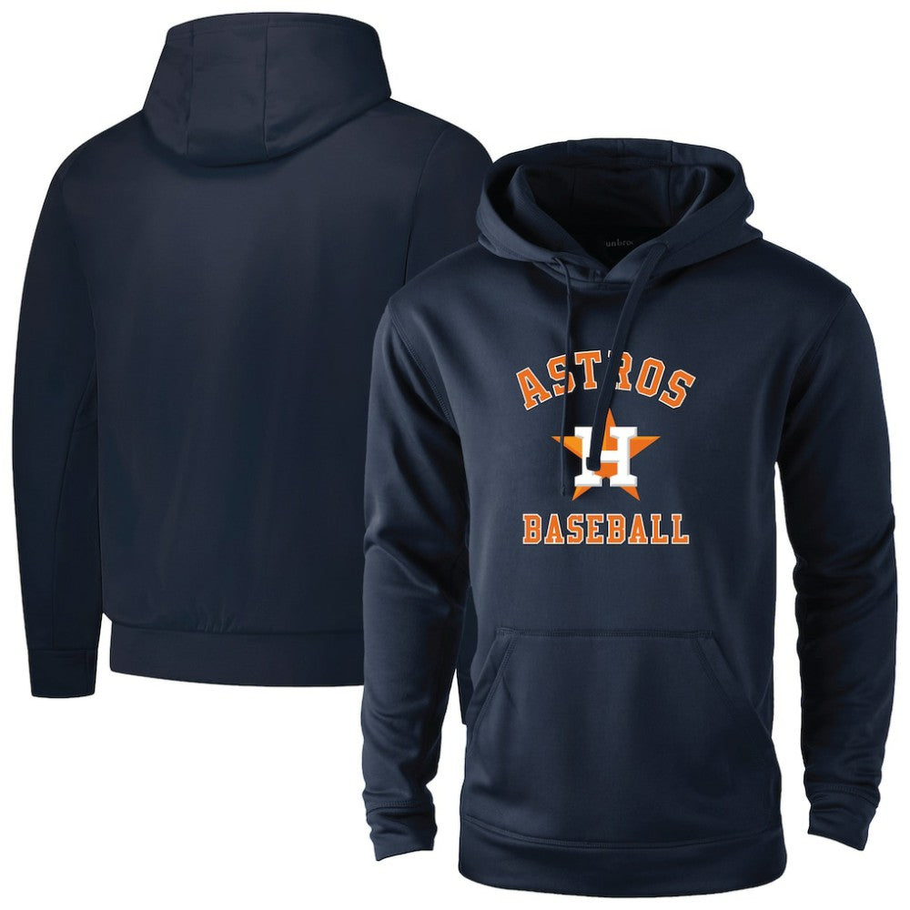 Houston Astros Dunbrooke Champion Pullover Hoodie Navy
