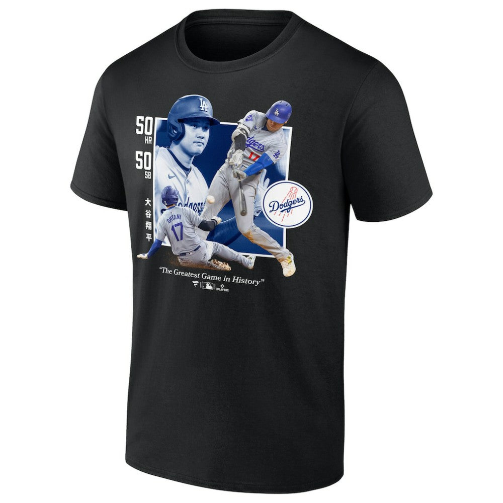 Shohei Ohtani Los Angeles Dodgers Greatest Game T-Shirt Black
