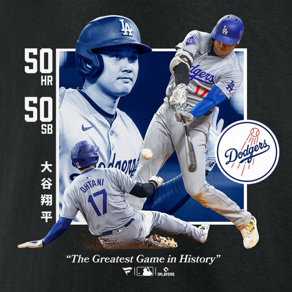 Shohei Ohtani Los Angeles Dodgers Greatest Game T-Shirt Black