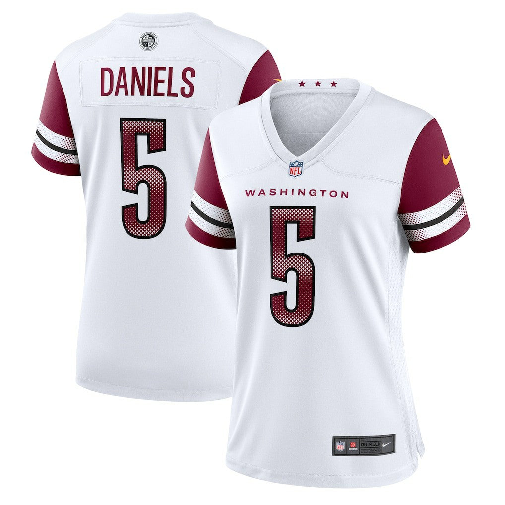 Jayden Daniels Washington Commanders Women's Game Jersey - White