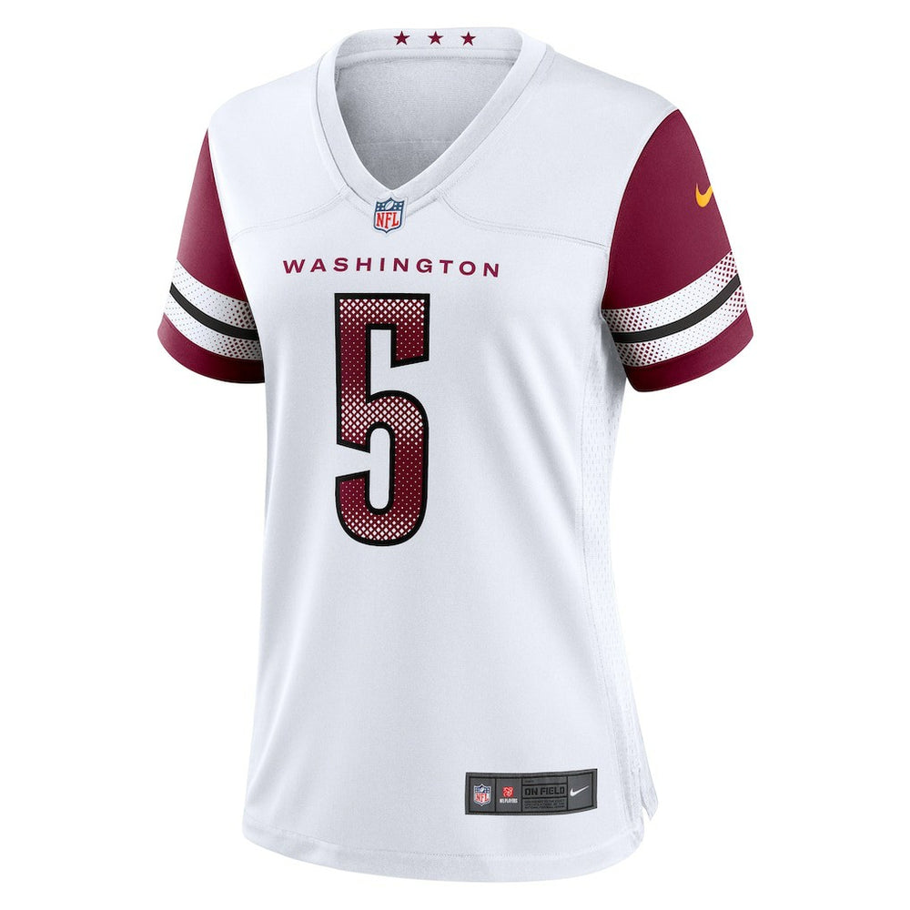 Jayden Daniels Washington Commanders Women's Game Jersey - White