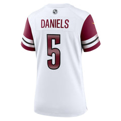 Jayden Daniels Washington Commanders Women's Game Jersey - White