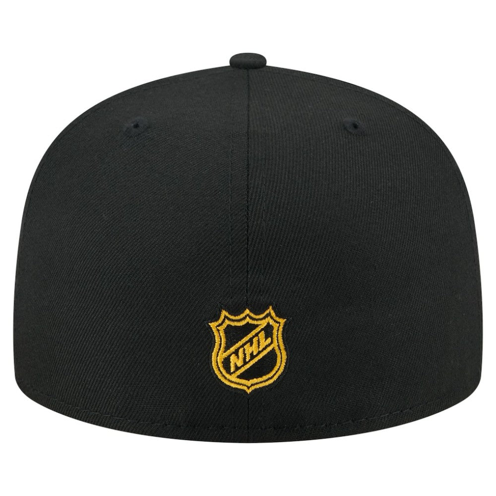 Pittsburgh Penguins New Era State Stitch 59FIFTY Fitted Hat Black