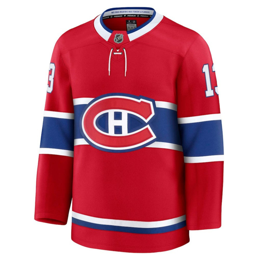 Cole Caufield Montreal Canadiens Fanatics Home Premium Jersey Red