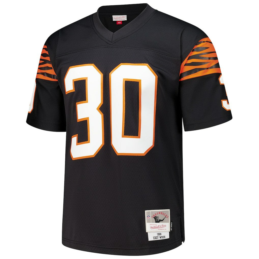 Ickey Woods Cincinnati Bengals 1988 Legacy Replica Jersey - Black on sale