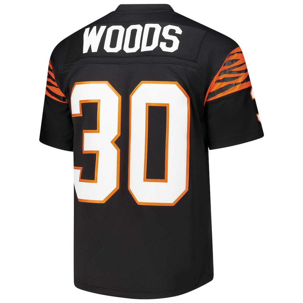 Ickey Woods Cincinnati Bengals 1988 Legacy Replica Jersey - Black on sale