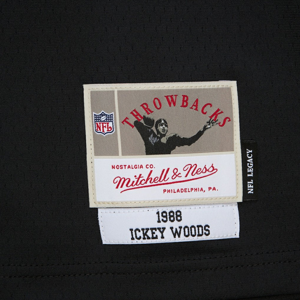 Ickey Woods Cincinnati Bengals 1988 Legacy Replica Jersey - Black on sale
