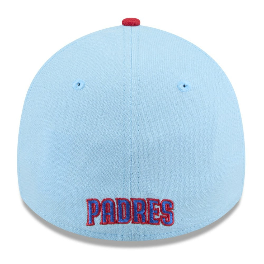 San Diego Padres 2025 Fourth of July 39THIRTY Flex Hat Light Blue/Red | New Era