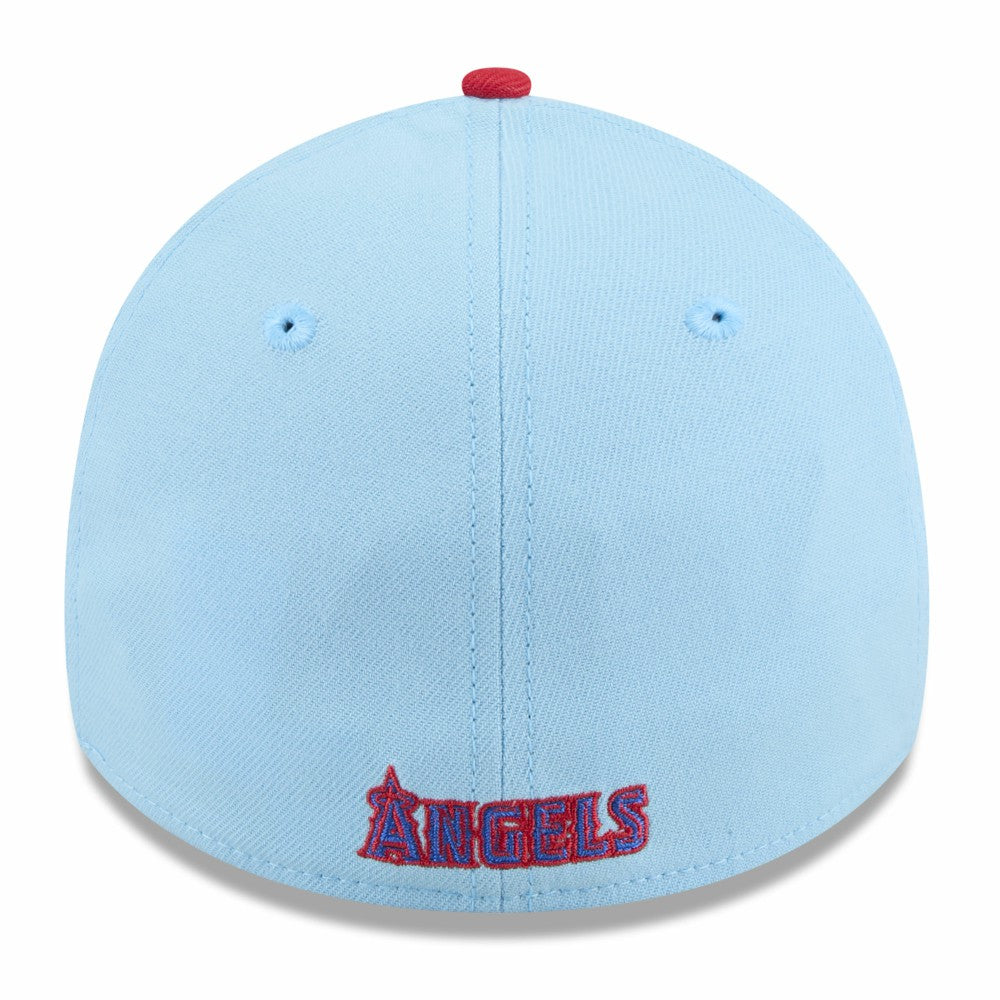 Los Angeles Angels 2025 Fourth of July 39THIRTY Flex Hat Light Blue/Red | New Era