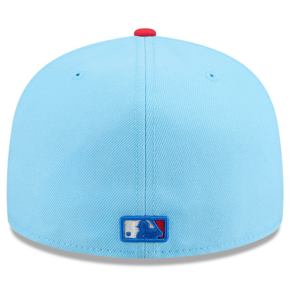 Chicago White Sox 2025 Fourth of July 59FIFTY Fitted Hat Light Blue/Red | New Era