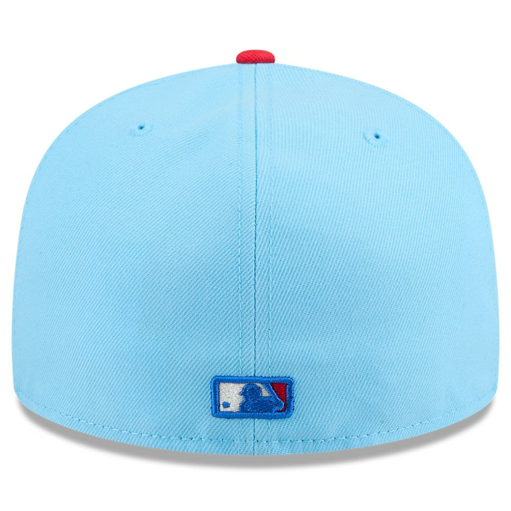San Diego Padres 2025 Fourth of July 59FIFTY Fitted Hat Light Blue/Red | New Era