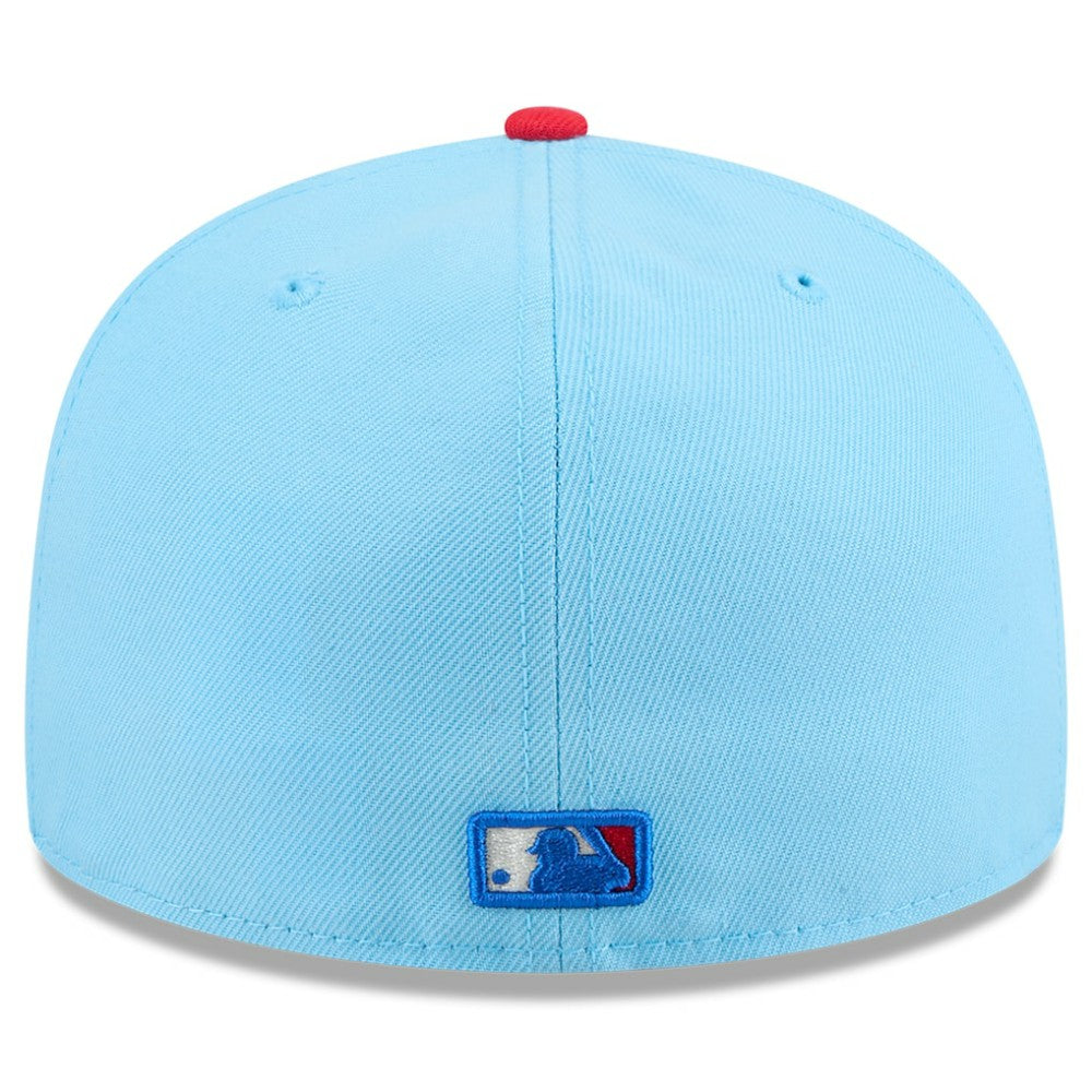 San Francisco Giants 2025 Fourth of July 59FIFTY Fitted Hat Light Blue/Red | New Era