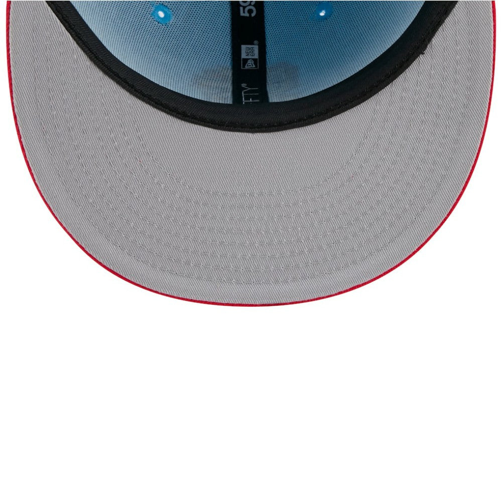 San Francisco Giants 2025 Fourth of July 59FIFTY Fitted Hat Light Blue/Red | New Era
