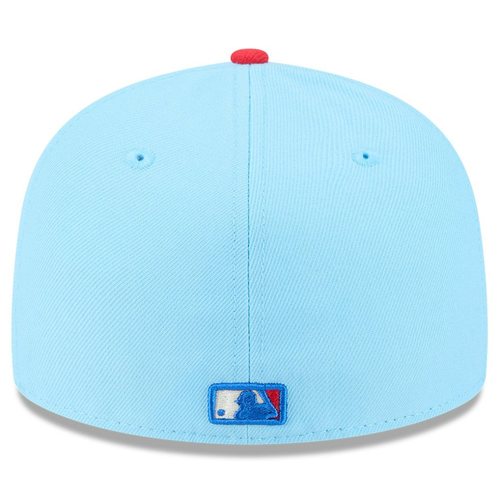 Chicago White Sox 2025 Fourth of July Low Profile 59FIFTY Fitted Hat Light Blue/Red | New Era