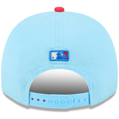 Los Angeles Angels 2025 Fourth of July Golfer Snapback Hat Light Blue/Red | New Era