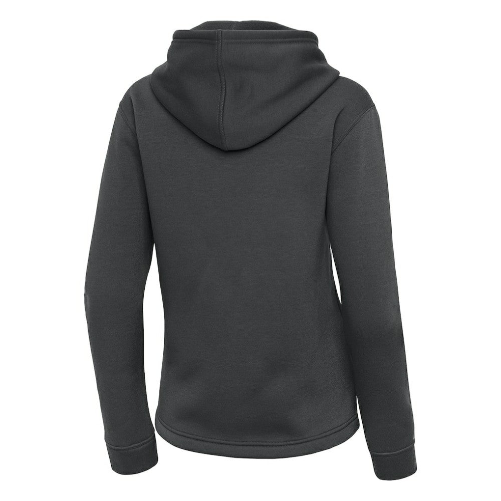 Winnipeg Jets Antigua Women's Contemporary Quarter-Zip Hoodie Pewter