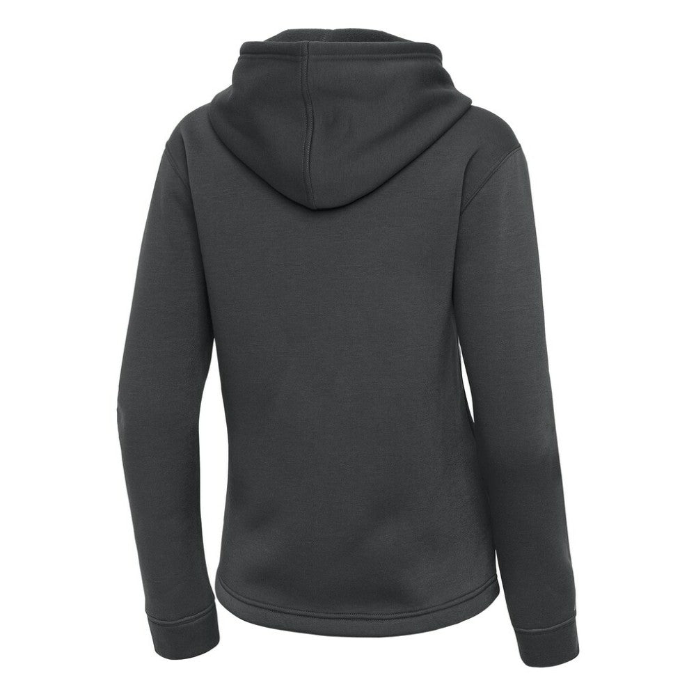 Vancouver Canucks Antigua Women's Contemporary Quarter-Zip Hoodie Pewter