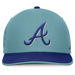Atlanta Braves Father's Day Pro Performance Snapback Hat Turquoise | Nike