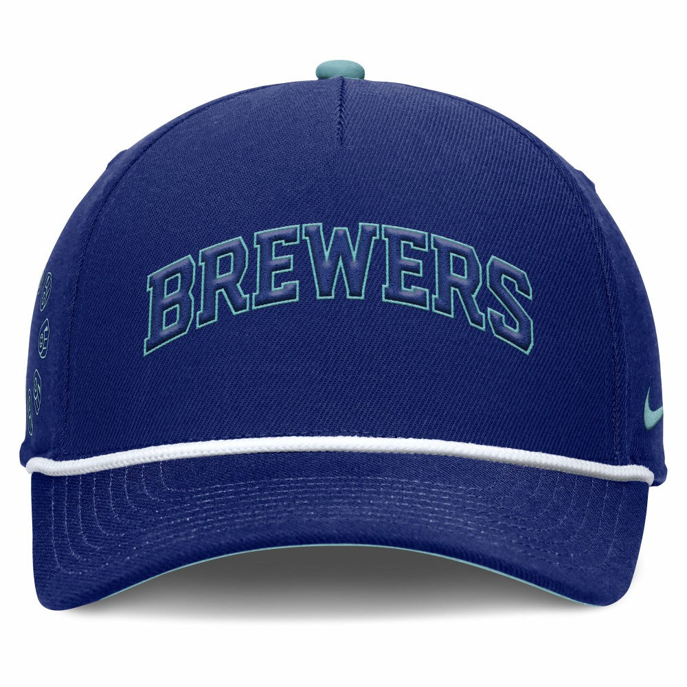 Milwaukee Brewers Father's Day Rise Adjustable Hat Royal | Nike